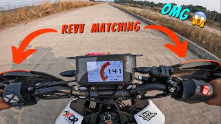 Revv Match like a Pro  Smoother Downshifting on Duke 390 🚀 [upl. by Enyedy963]