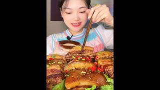 The Ultimate Pork Belly Feast Exploring Fiery Flavors mukbang [upl. by Rorrys403]