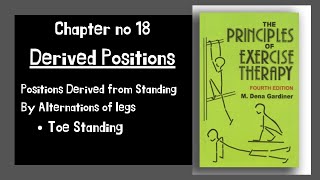 Toe Standing position  Derived positions kinesiology  From standing by alterations of legs [upl. by Hamlani351]