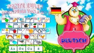 Deutsch Alphabet für Kinder  Deutsch lernen für Kinder von A bis Z [upl. by Kask802]