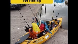 Rigging a kayak for fishing [upl. by Maxim227]