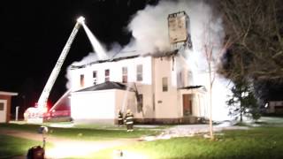 Oscoda County Courthouse Fire [upl. by Ahk]