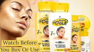 JAUNE DOEUF 7DAYS LOTION  YELLOW TONE LIGHTENING WITH JAUNE DOEUF EGG YOLK SET  GLOW ON A BUDGET [upl. by Eilahs30]