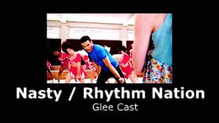 Glee Cast  Nasty  Rhythm Nation slowed  reverb [upl. by Barolet]