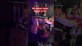 Showcasing some of my demon slayer figures unboxed on the channel [upl. by Beaver26]