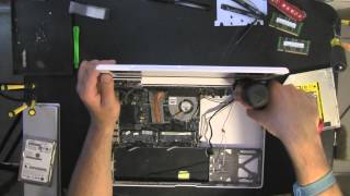 APPLE MACBOOK A1181 SANTA ROSA  PENRYN laptop take apart video disassemble how to open [upl. by Catlin]