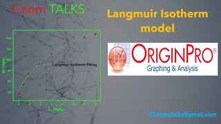 How to perform Langmuir isotherm and add Langmuir function in originlab [upl. by Artep971]