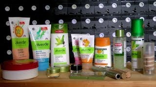 ALVERDE IM TEST Teil 1 Produktreviews zu pflegender und reinigender Kosmetik [upl. by Nylanna]