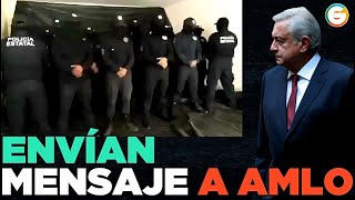 Policías envían mensaje a AMLO Tabasco [upl. by Ztnarf]