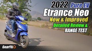 2022 Pure EV  Entrance Neo New amp Improved  Detailed Review amp Range Test  Hindi  GearFliQ [upl. by Grantham]