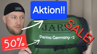 Aktion 50 SALE Ausverkauf JARS Daunen Schlafsack quotPerina Germany 2quot für kalte Tage [upl. by Ezitram277]