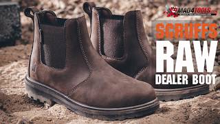 Scruffs Raw Dealer Safety Work Boots Brown Sizes 712 [upl. by Jessy]