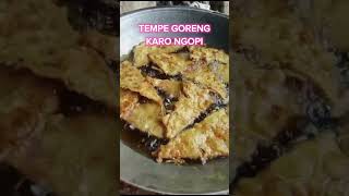 Nggoreng Tempe Krispi short mendoan shortskuliner likah85 [upl. by Channa]