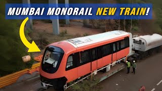 Mumbai Monorail New Train [upl. by Neehsar]