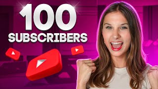 How to Get 100 Subscribers on YouTube [upl. by Arianie417]