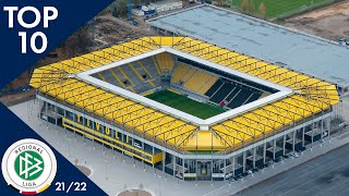 Top 10 Biggest Regionalliga Stadiums 202122 [upl. by Tullusus]