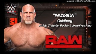 Goldberg 2003 v1  quotInvasionquot WWE Entrance Theme [upl. by Ilan]