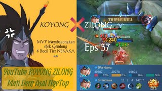 Mati dem asal Top  11 KILL 4 ASSIST MVP eps37 Full Gameplay Zilong Season 34 MLBB  KOYONG ZILONG [upl. by Zsazsa664]