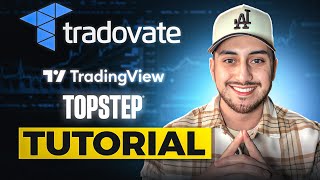 How To Trade On TradovateTradingview With Futures Prop Firms Topstep Apex MFF [upl. by Rosalinde163]