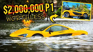 I Bought A Flooded 2000000 McLaren P1 And Its Worse Than You Can Imagine [upl. by Eadnus]