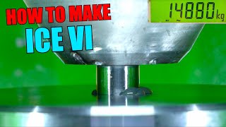 Turning Water into Rock with Hydraulic Press [upl. by Elleon]