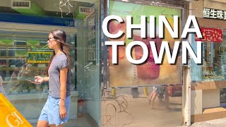 NEW YORK CITY Walking Tour 4K  CHINATOWN [upl. by Ynohtnaed]