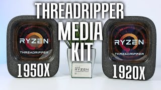 AMD Ryzen Threadripper 1950X 1920X Media Kit Unboxing  Deutsch [upl. by Ylekalb]