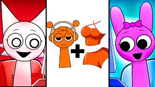 Sprunki Incredibox Wenda amp Pinki React To TikToks Themselves Memes 11 [upl. by Rolyat667]