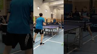 Nachwuchsliga Wolkersdorf 1442024 Matchball Florens vs Manuel tabletennis pingpong [upl. by Jocelyne]