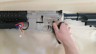 Airsoft dmr build m150 500fps Gate titan [upl. by Cairns39]