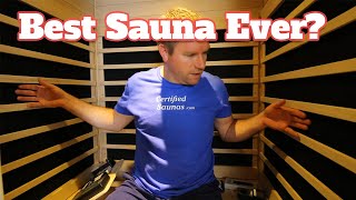 Best Sauna Ever  Lowest EMF Far Infrared Sauna On The Market  Top Rated Home Sauna Out Of 12 Brand [upl. by China381]