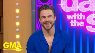 Derek Hough talks Dancing with the Stars and his tour [upl. by Keelia337]