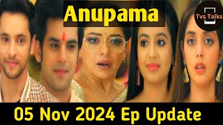 Anupama 05 Nov Ep Update  Prem Ansh Aur Ishani Party Me Jane Ke Liye Anupama Se Jhut Bolte Hain [upl. by Leitnahs996]