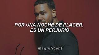 Romeo Santos  Perjurio Letra [upl. by Thatcher]