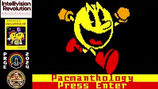 Intellivision Pacmanthology  PRGE 2024 Release Gameplay [upl. by Karyn692]