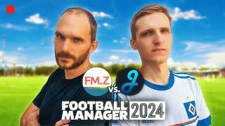 HSV vs Schalke im Football Manager 2024  mit FMZweierkette [upl. by Zigrang255]