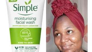 SIMPLE FACE WASH  Ingredient List Review [upl. by Norina386]