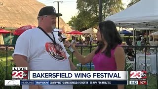 Bakersfield Wing Fests wing eating champion [upl. by Milinda]