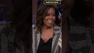 Michelle Obamas Hilarious Response To Jimmy Fallon  Shorts [upl. by Ainitsirhc]