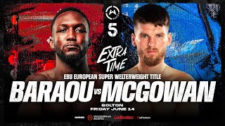 Fight Night LIVE Baraou McGowan Undercard [upl. by Asillem]