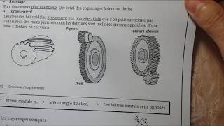 Les engrenages à denture hélicoïdale part 3 [upl. by Lugar]