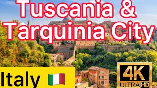 Tuscania amp Tarquinia Italy 4KUHD Walking Tour  MSC Seaview Excursions   Josephine Alde [upl. by Vogeley]