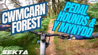 CWMCARN MTB Pedalhounds Y Mynydd amp Twrch [upl. by Elokyn410]