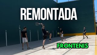 REMONTADA después de un 5 0  Torneo de Frontenis bola Preolímpica [upl. by Yatnuhs]