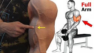 Full Arm Workout  10 Exercises To Make Your Arms Big And Perfect [upl. by Hu]