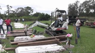 Gifford Cemetery vaults reburied [upl. by Eltsyrk202]