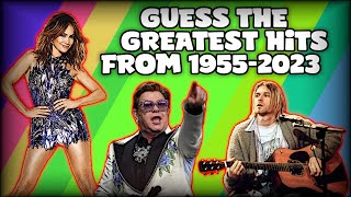 Guess the Song  Greatest Hits FROM EACH YEAR 19552023  QUIZ [upl. by Bergstein]