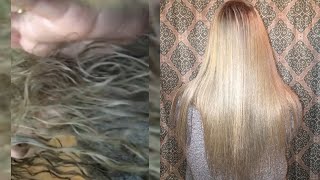 Using Wella toner T14 and 050 turned my hair green grey [upl. by Eikciv876]