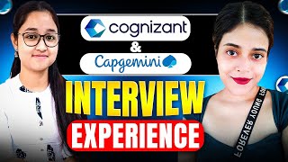 🔥Cognizant amp Capgemini Interview Experience  Prepared for Interview🔥 [upl. by Nancie]