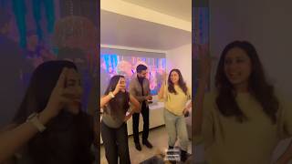 Gauhar khan dances with Sargun MehtaRavi Dubeyamp Ayesha khan at Dreamiyata Drama Party dance [upl. by Aicilaanna866]